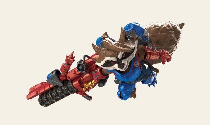 Blokees Marvel Rivals Rocket Raccoon Champion Class