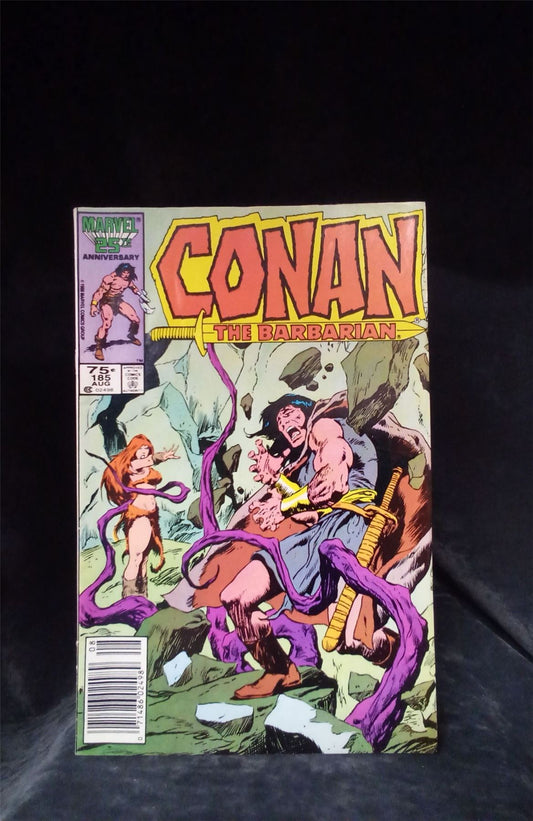 Conan the Barbarian #185 Newsstand Edition 1986 Marvel Comics Comic Book