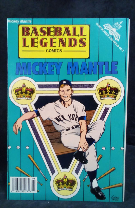 Baseball Legends Comics #4  Comic Book