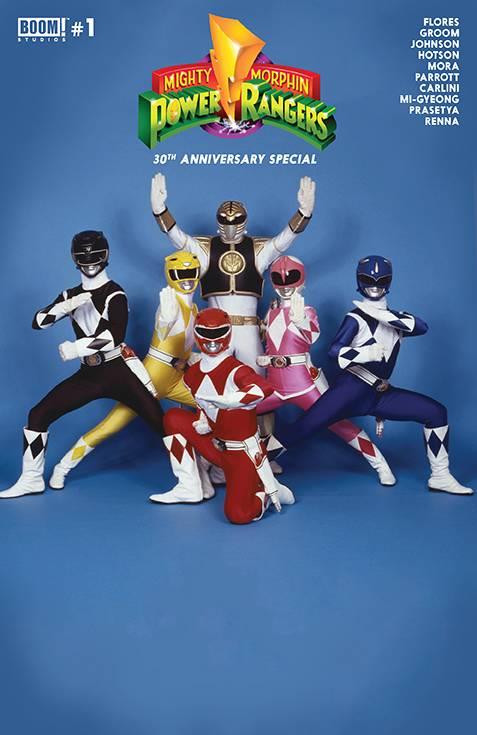 Mmpr 30th Annv Special #1 Cvr D Photo Var (c: 1-0-0) Boom! Studios Comic Book