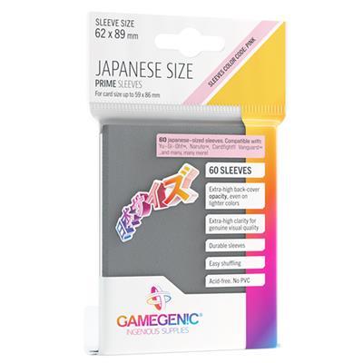 PRIME Japanese Sized Sleeves - Dark Grey    TCG Gamegenic