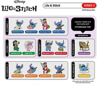 Lilo & Stitch Mystery Series 3 Pin by FigPin
