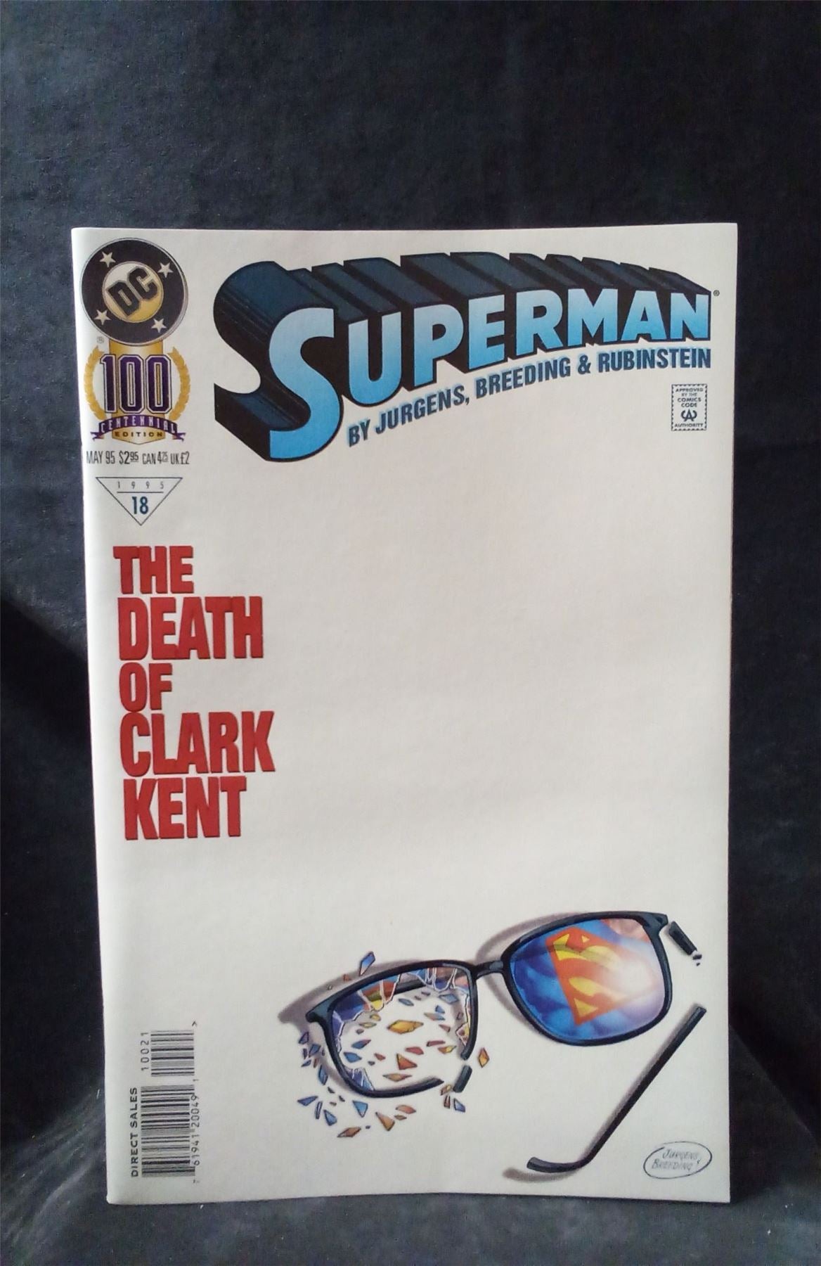 Superman #100 1995 DC Comics Comic Book