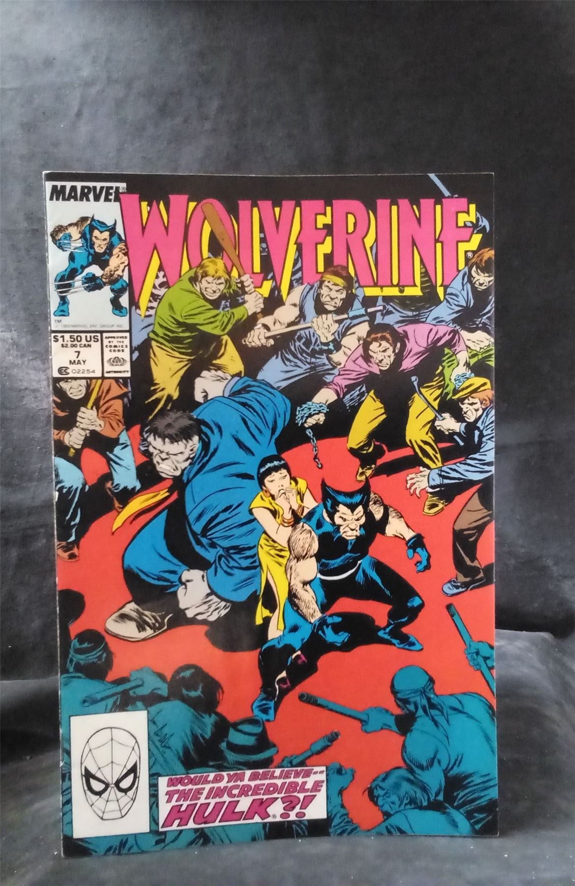 Wolverine #7 1989 Marvel Comics Comic Book