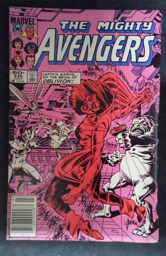 The Avengers #245 1984 marvel Comic Book