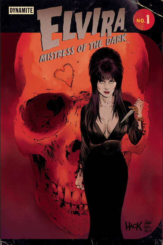 Elvira Mistress Of Dark #1 (Cvr E Hack & Francavilla) D. E. Comic Book