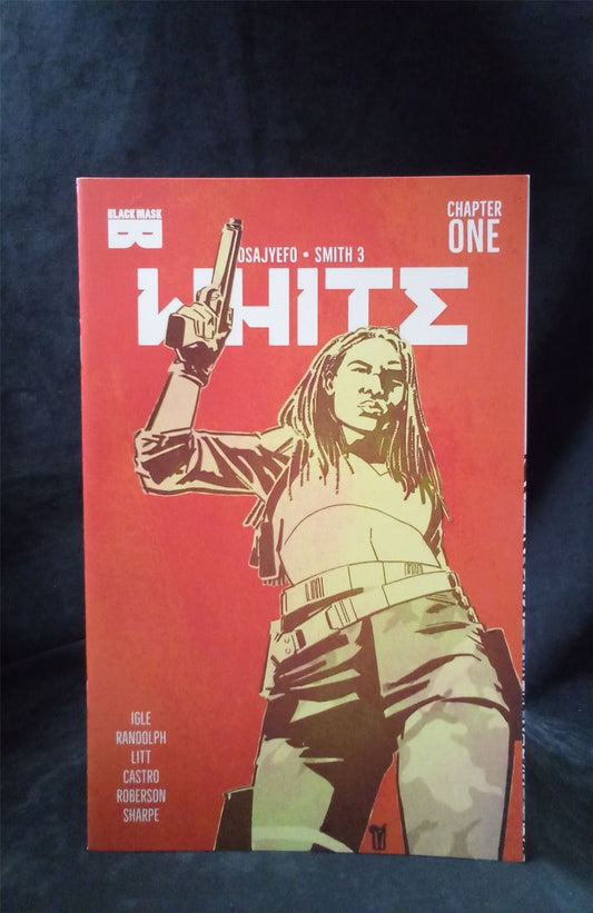 WHITE #1 Cover C 2021  Comic Book