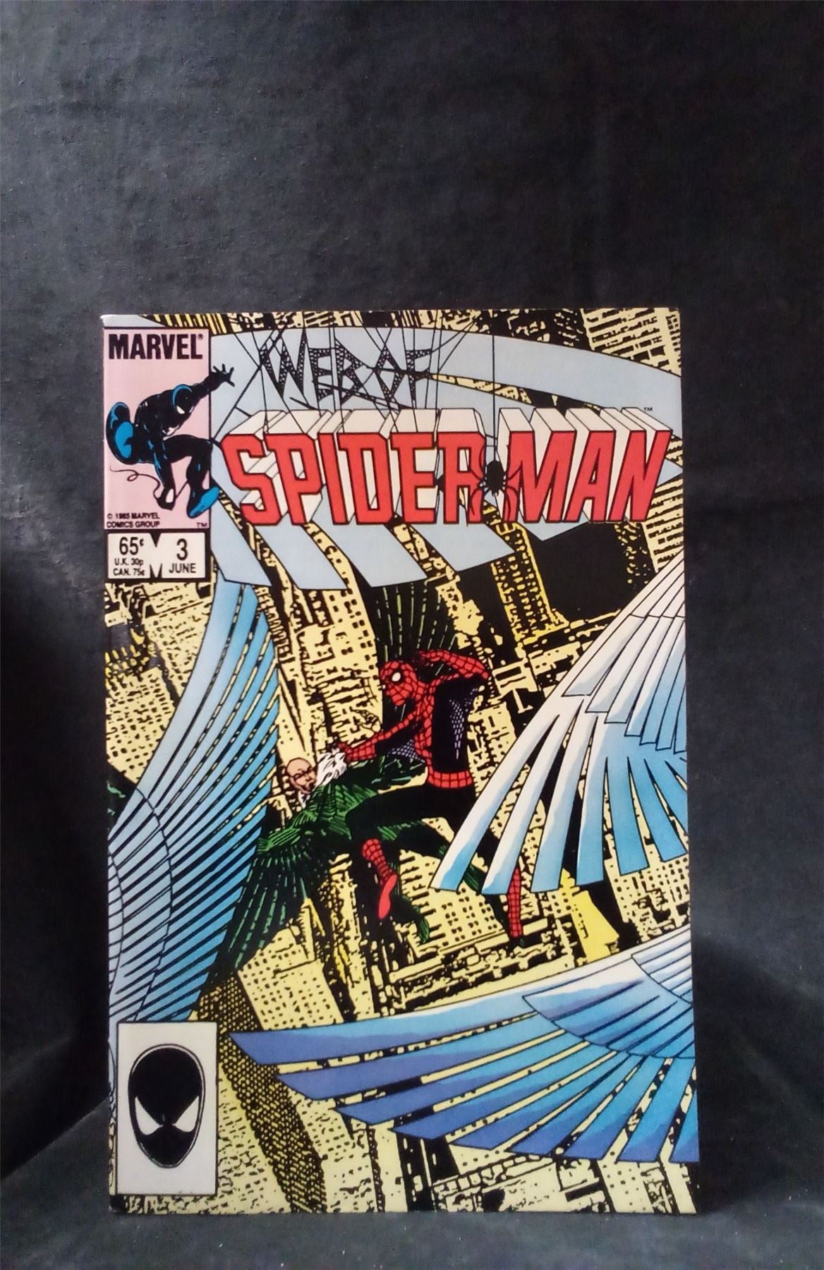 Web of Spider-Man #3 1985 Marvel Comics Comic Book