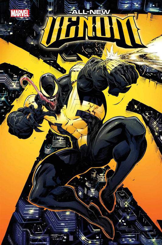 All New Venom #1 Iban Coello Gold Foil Var Iban Coello Gold Foil Var Marvel Prh Comic Book 2024