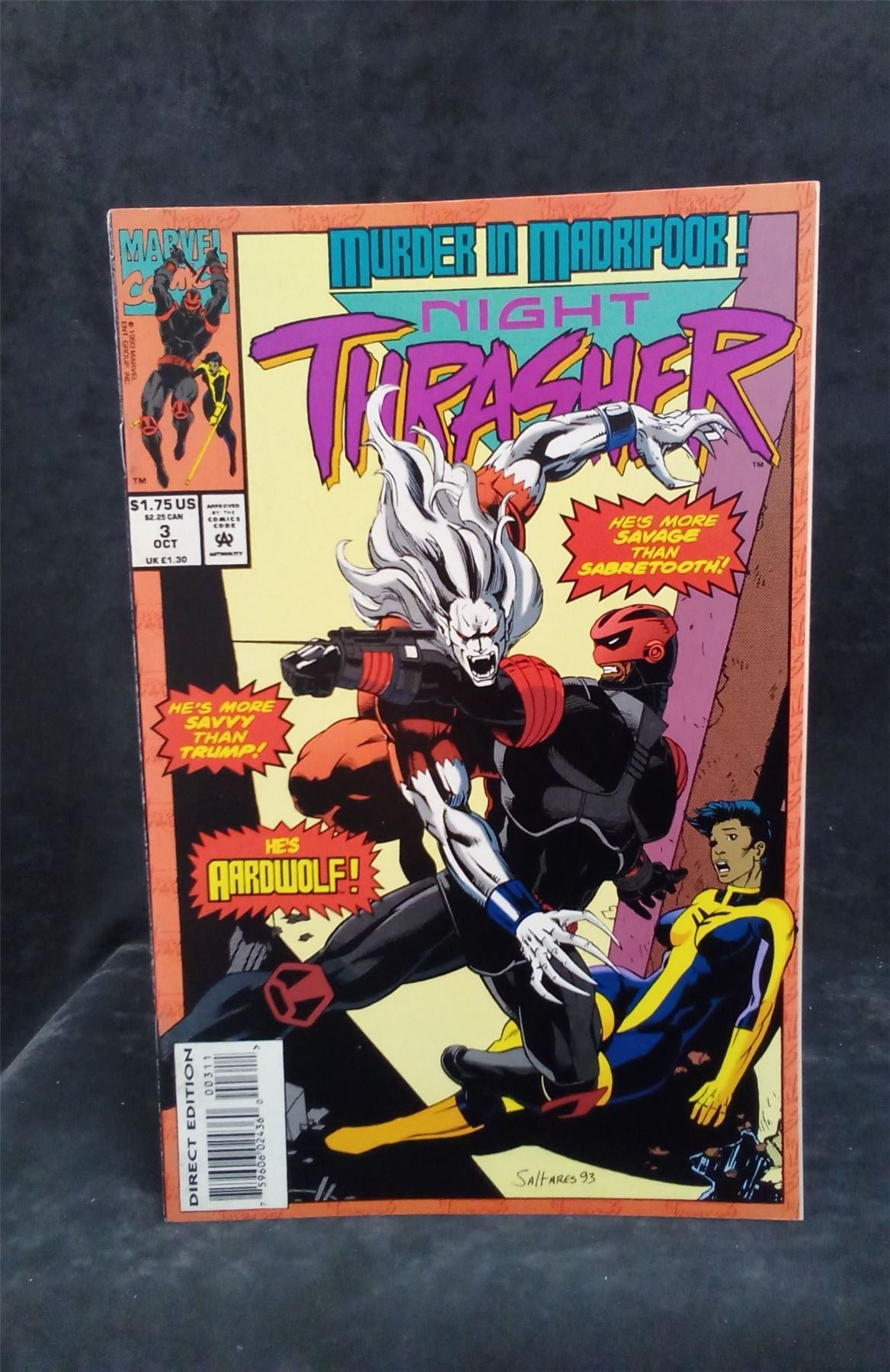 Night Thrasher #3 1993 Marvel Comics Comic Book