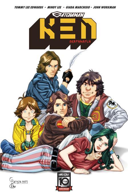 Gatchaman Ken Deathmatch #1 (one Shot) Cvr B Chris Batista Movie Homage Var Mad Cave Studios Comic Book