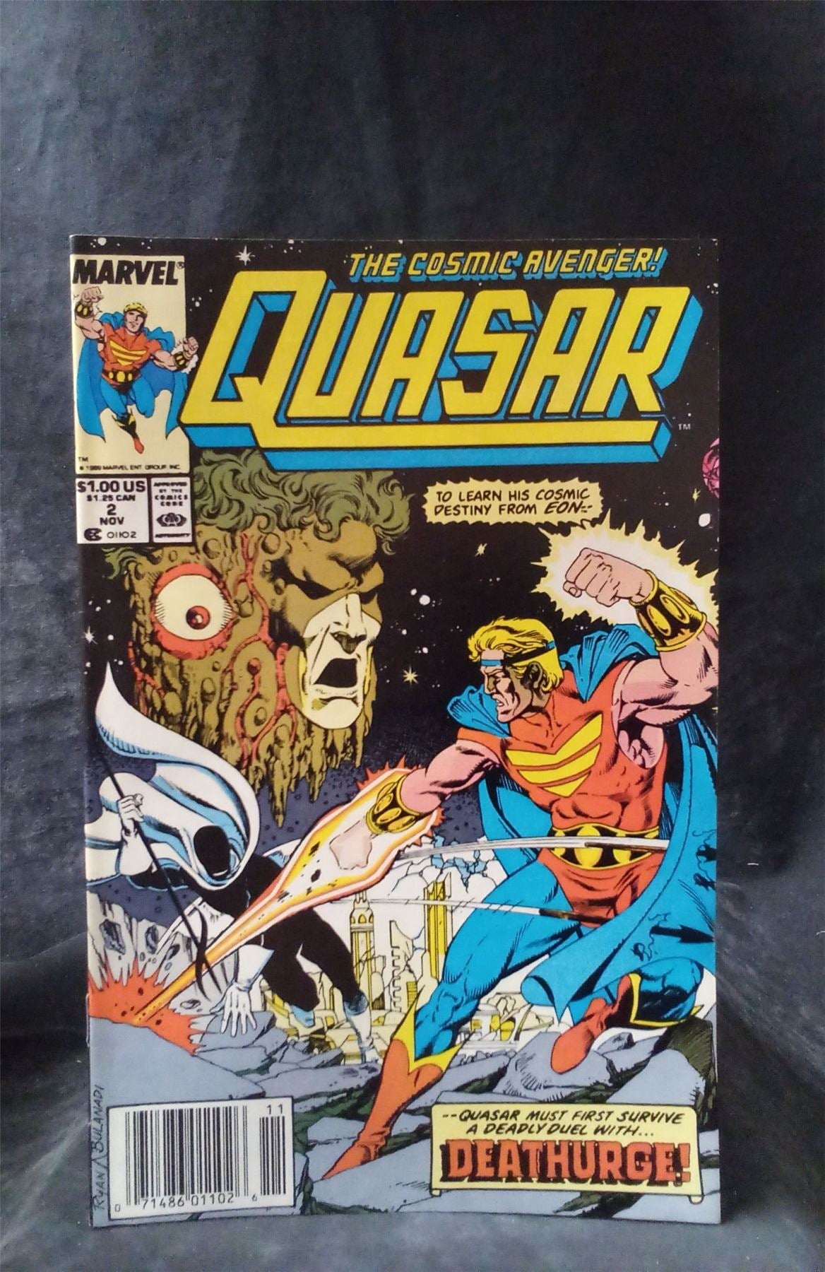 Quasar #2 1989 Marvel Comics Comic Book