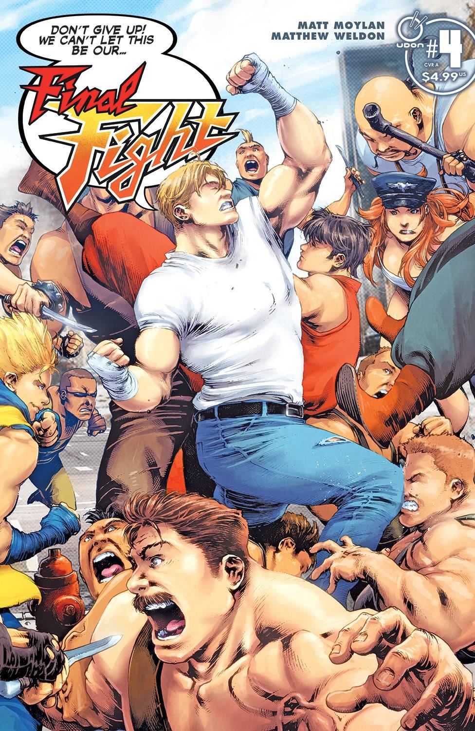 Final Fight #4 (of 4) Cvr A Weldon Udon Entertainment Inc Comic Book