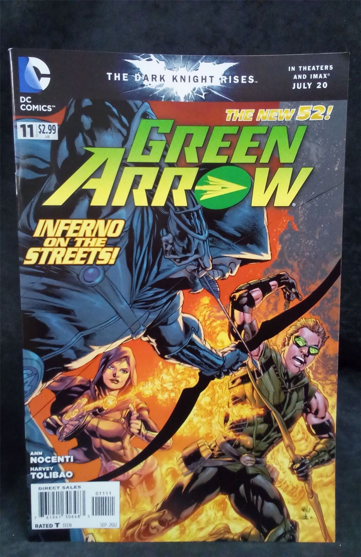 Green Arrow #11 2012 DC Comics Comic Book
