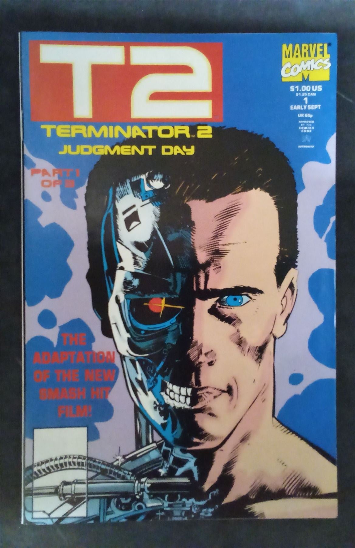 Terminator 2: Judgment Day #1 1991 marvel Comic Book