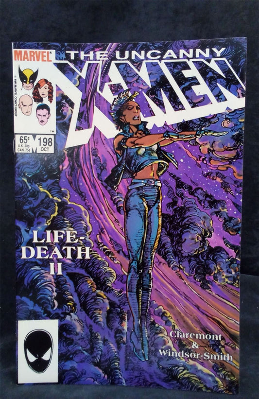 The Uncanny X Men #198 1985 Marvel Comics Comic Book