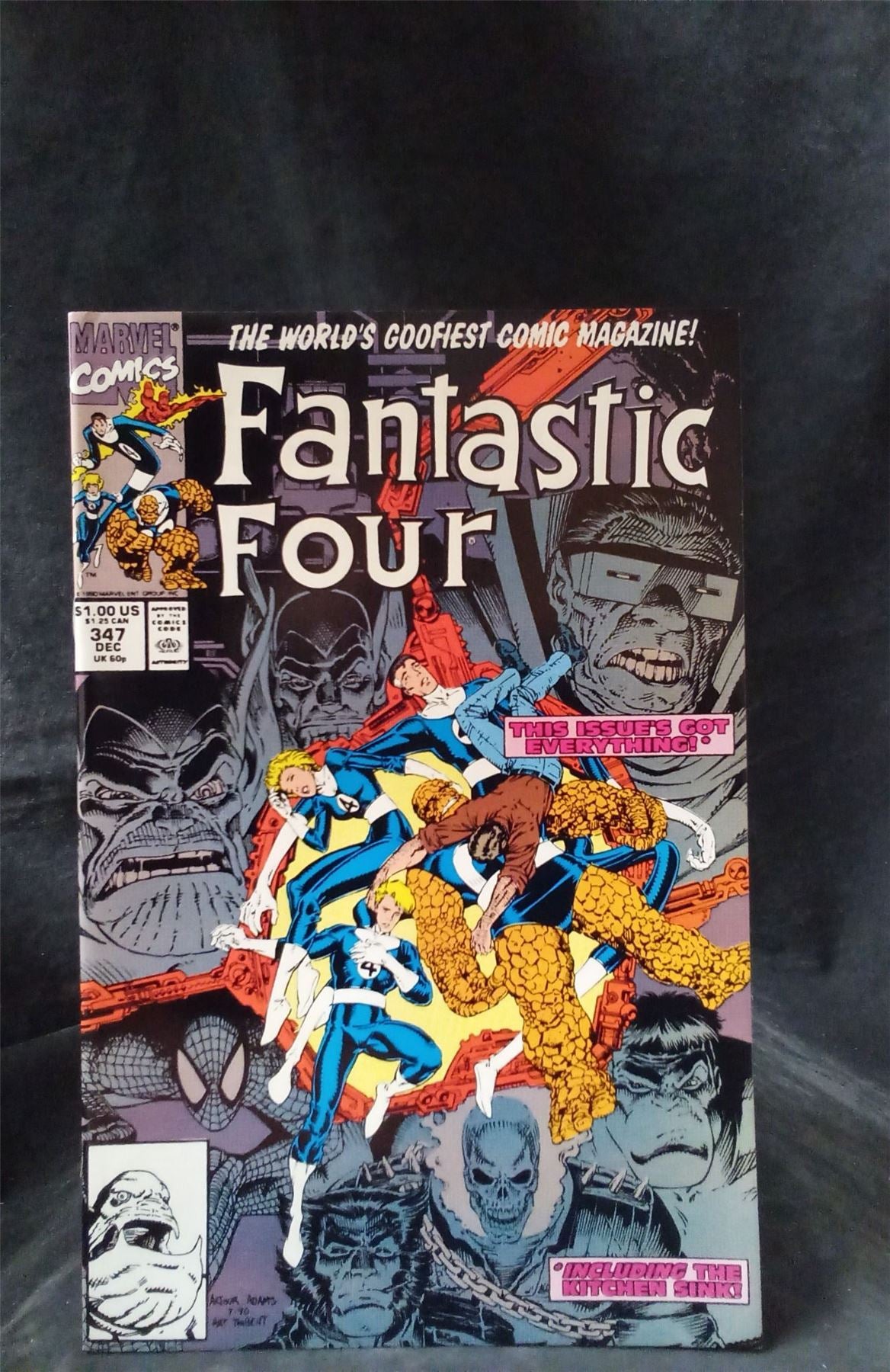 Fantastic Four #347 1990 Marvel Comics Comic Book
