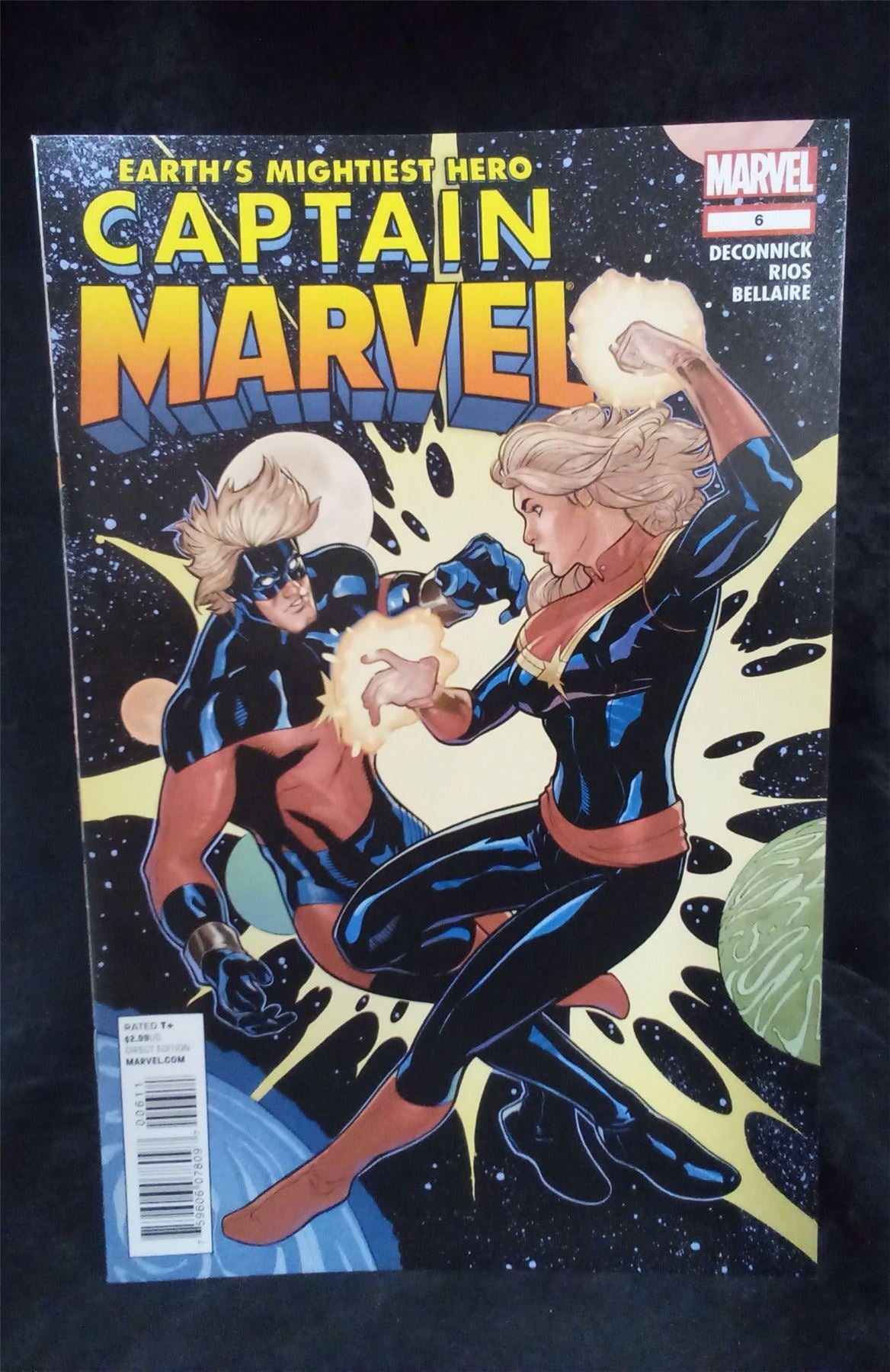 Captain Marvel Comics #6 2012 Marvel Comics Comic Book