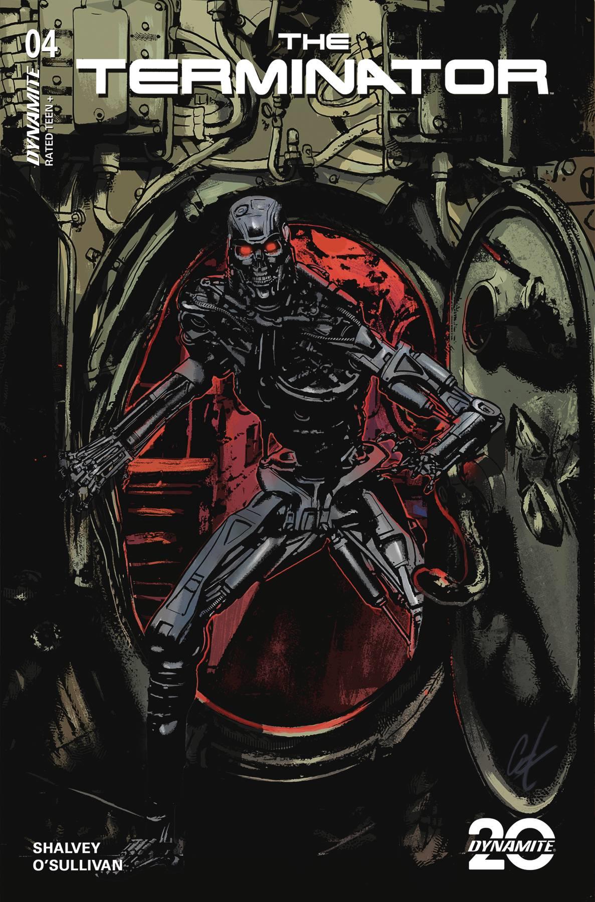 Terminator #4 Cvr C Staggs Dynamite Comic Book