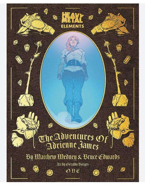 Adventures Of Adrienne James #0 Heavy Metal Magazine Comic Book