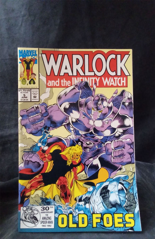 Warlock and the Infinity Watch #5 Direct Edition 1992 Marvel Comics Comic Book