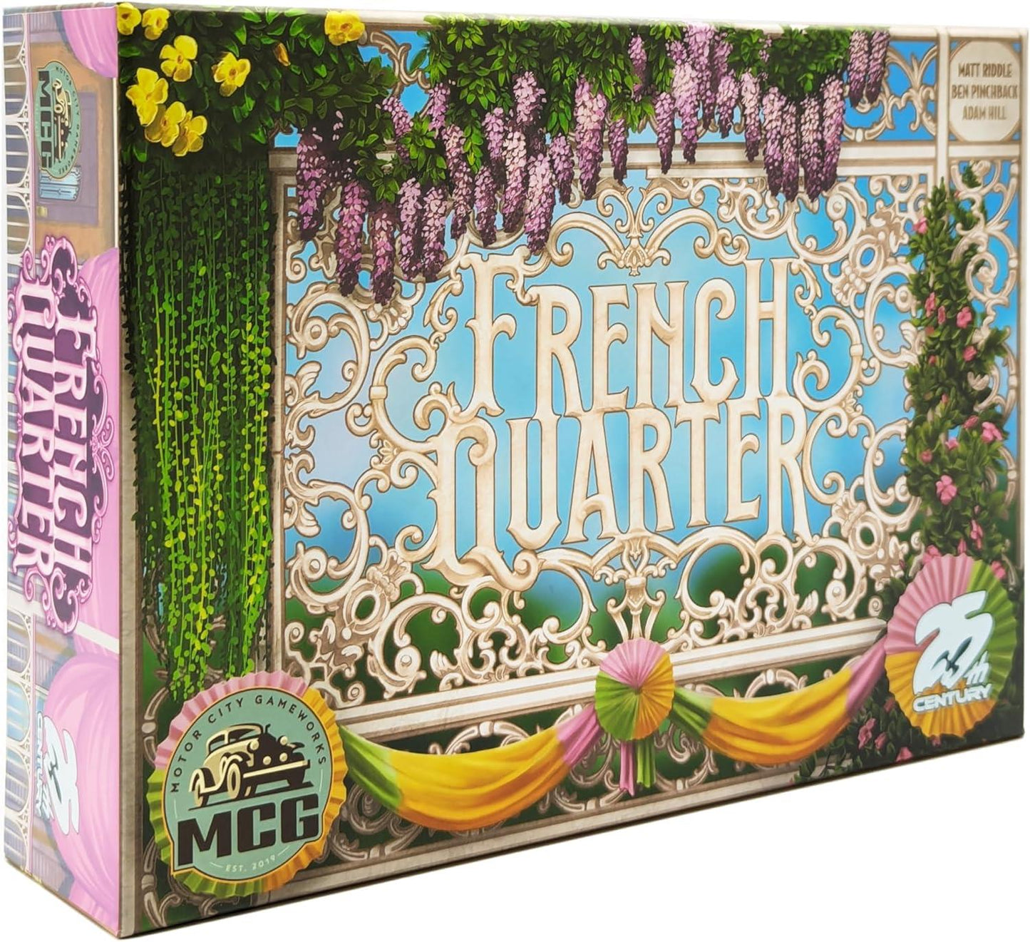 French Quarter - Loaded Roll and Write Dice Game by 25th Century Games