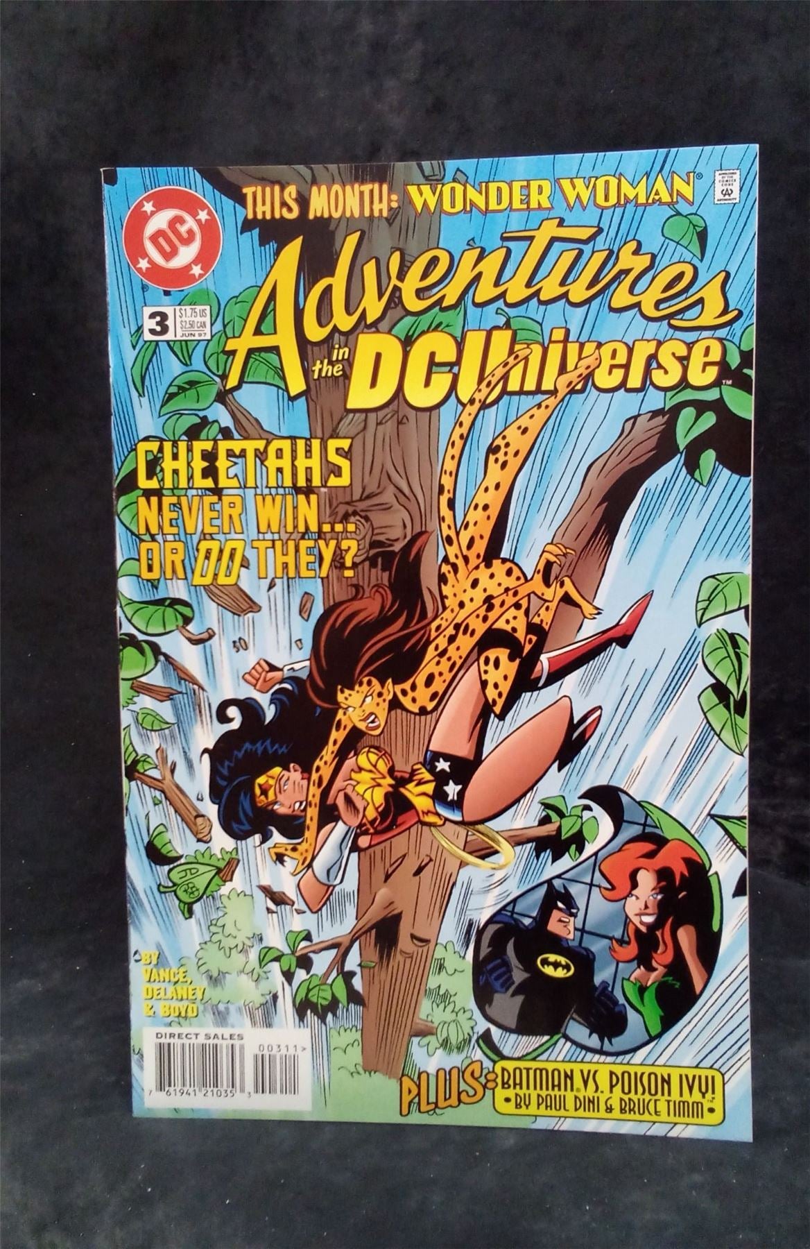 Adventures in the DC Universe #3 1997 DC Comics Comic Book