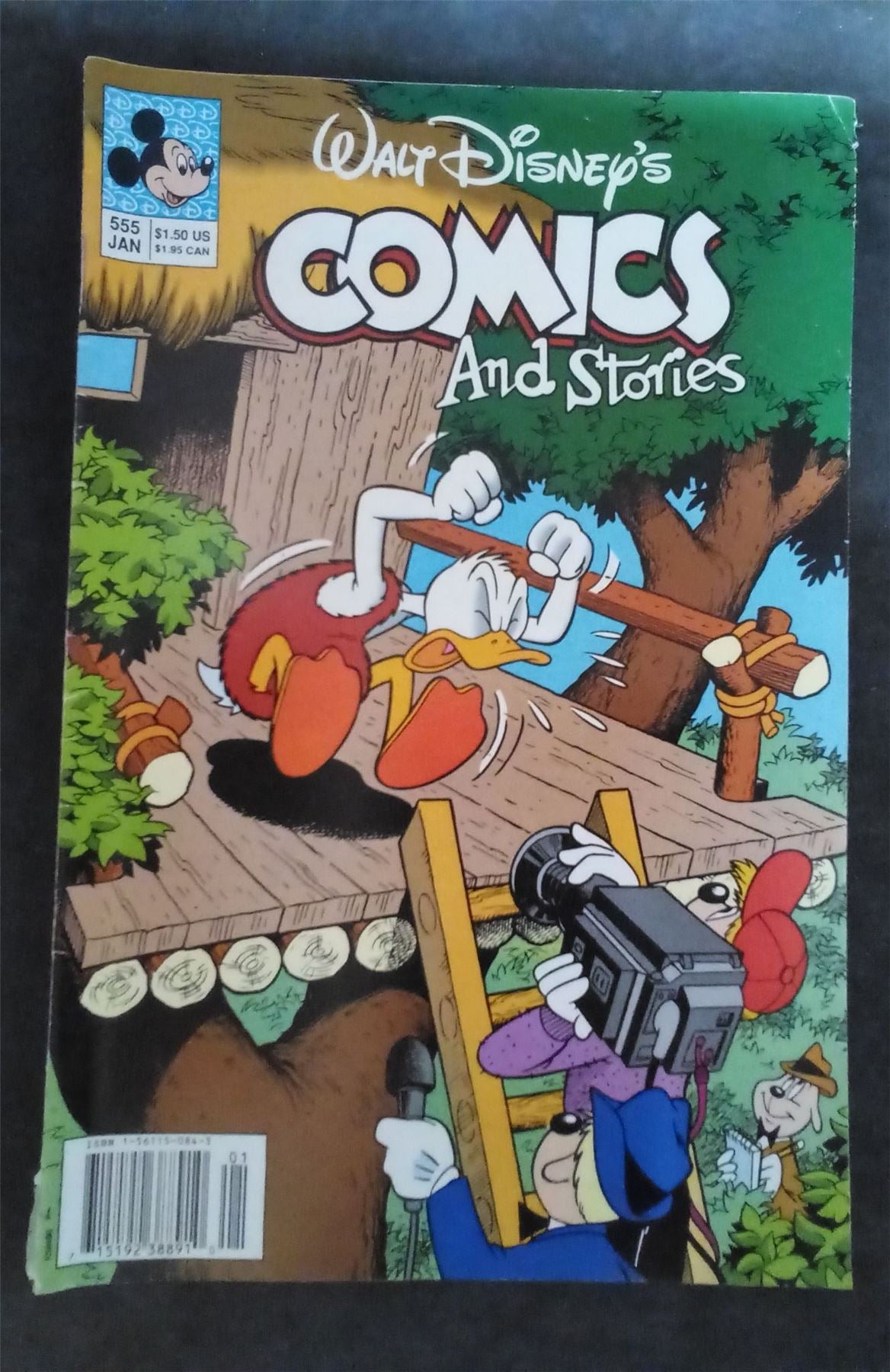 Walt Disney's Comics & Stories #555 1991 Disney Comic Book