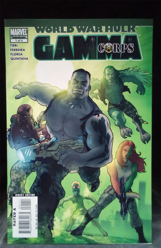 World War Hulk: Gamma Corps #1 2007 Marvel Comics Comic Book