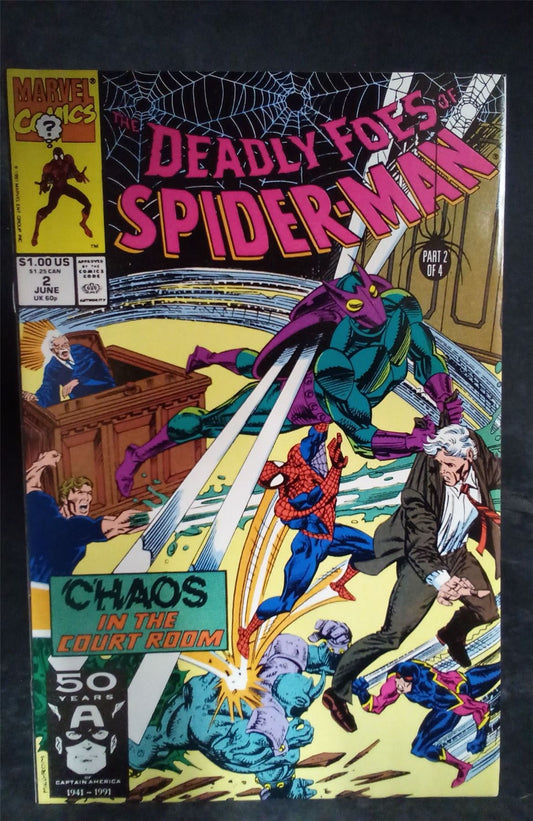 Deadly Foes of Spider-Man #2 1991 Marvel Comics Comic Book