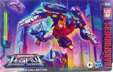 Transformers Wreck 'N Rule Collection Diaclone Universe Twin Twist Action Figure