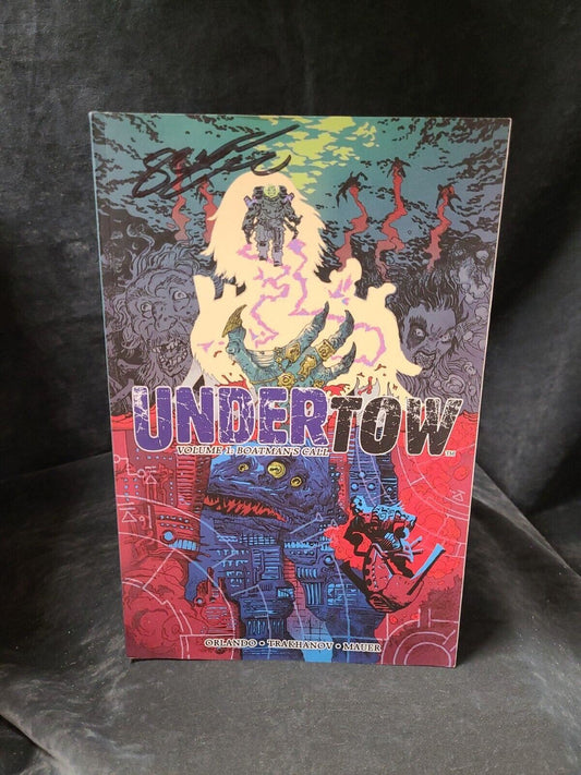 Undertow Vol 1: Boatman&#039;s Call Signed By Steve Orlando W/COA Image Comics  Comic Book