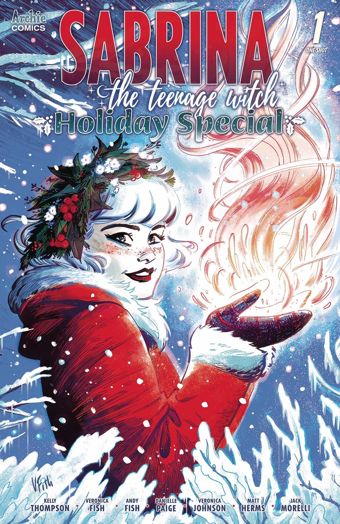 Sabrina Teenage Witch Holiday Special Cvr A Fish Archie Comic Publications Comic Book