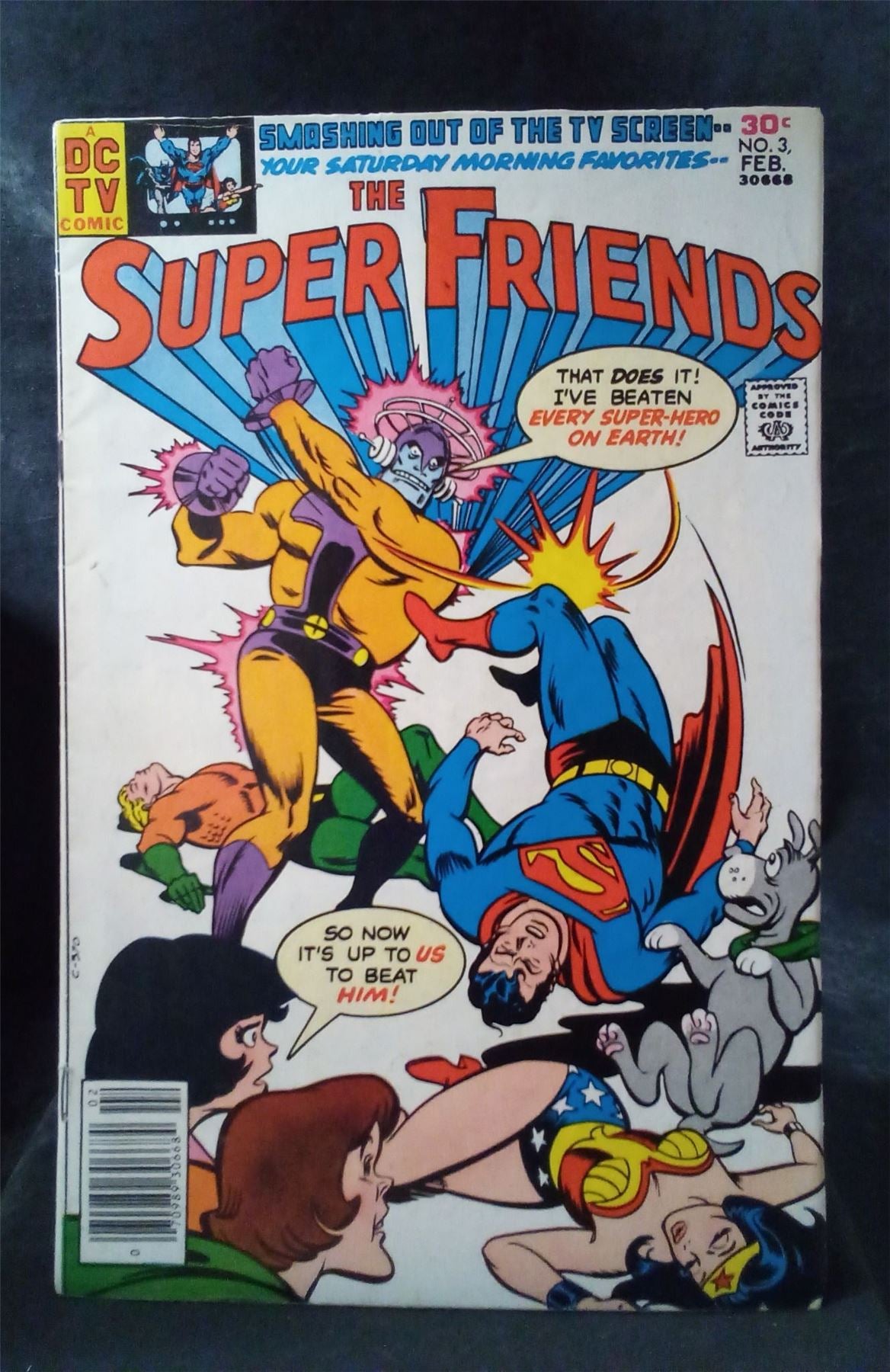 Super Friends #3 1977 DC Comics Comic Book