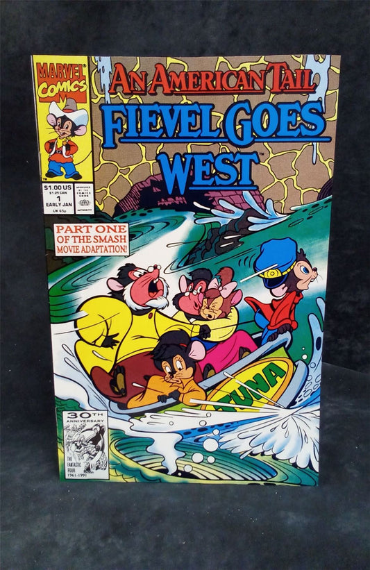 American Tail: Fievel Goes West #1 1992 Marvel Comics Comic Book