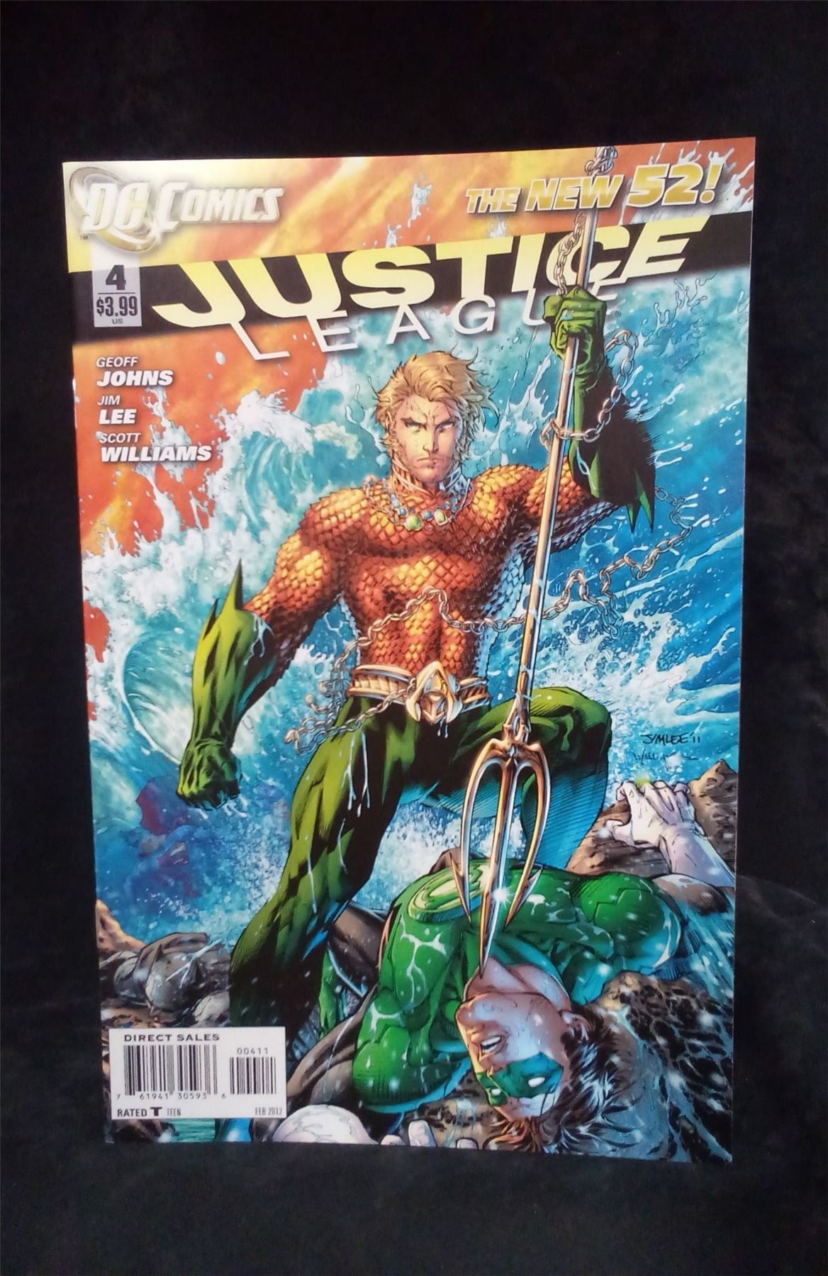 Justice League #4  2012 DC Comics Comic Book