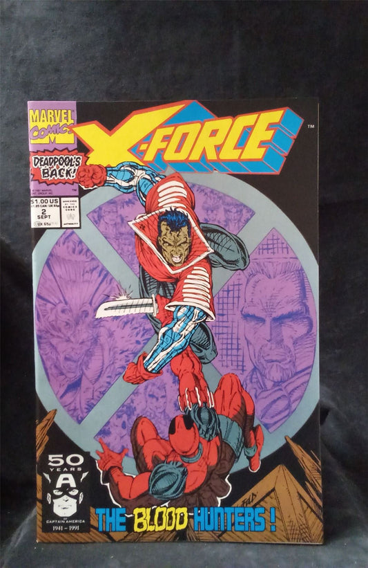 X-Force #2 1991 Marvel Comics Comic Book