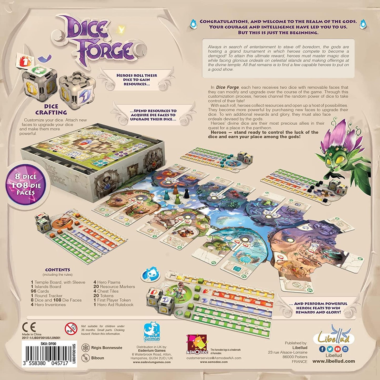 Dice Forge Board Game by Libellud