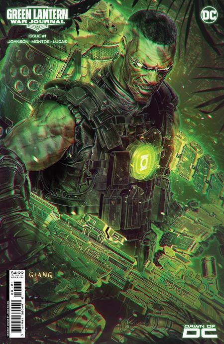 Green Lantern War Journal #1 Cvr B John Giang Card Stock Var DC Comics Comic Book