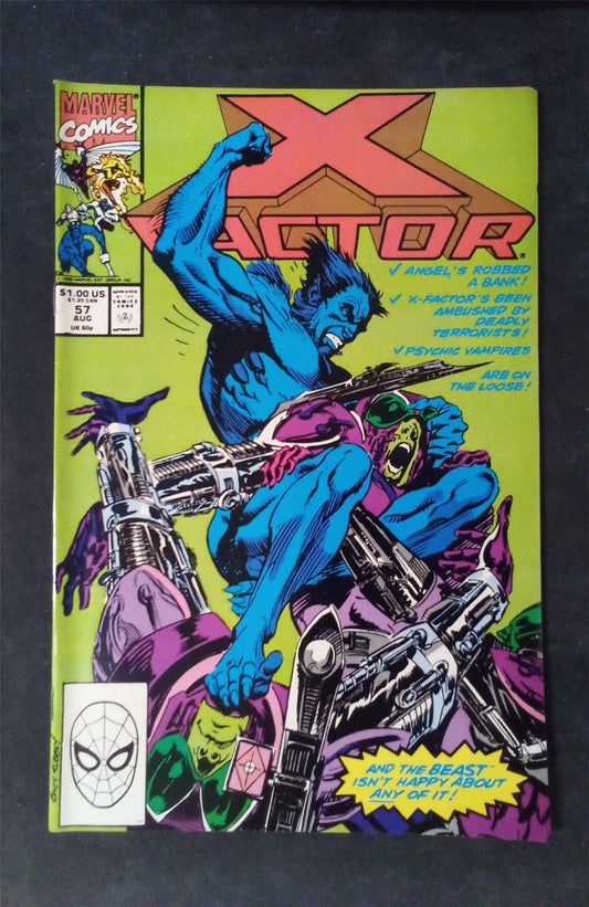 X-Factor #57 1990 marvel Comic Book