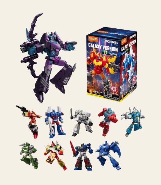 Blokees Figures Transformers Galaxy Version 11 The Lost Light Blind Box by Blokees