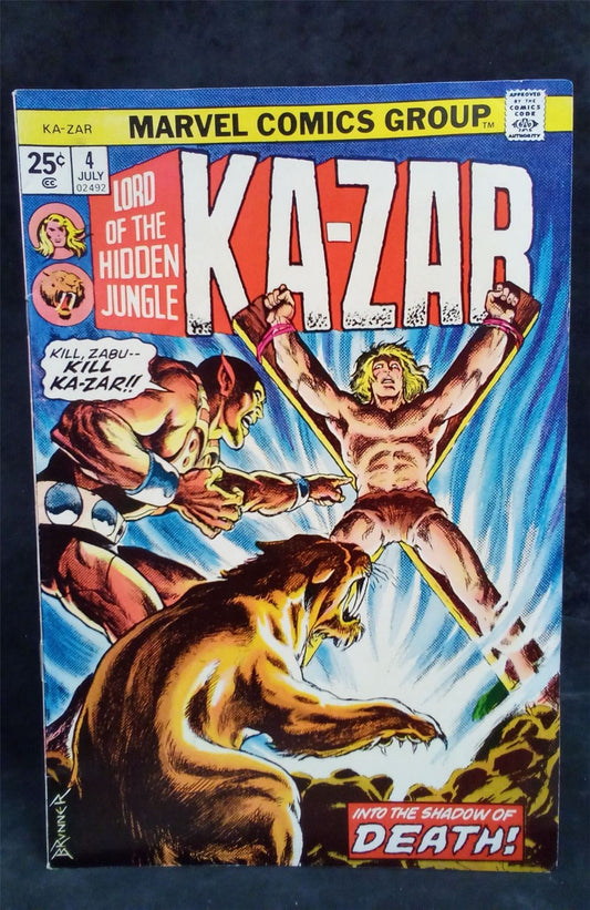 Ka-Zar #4 (1974 Marvel Comics Comic Book