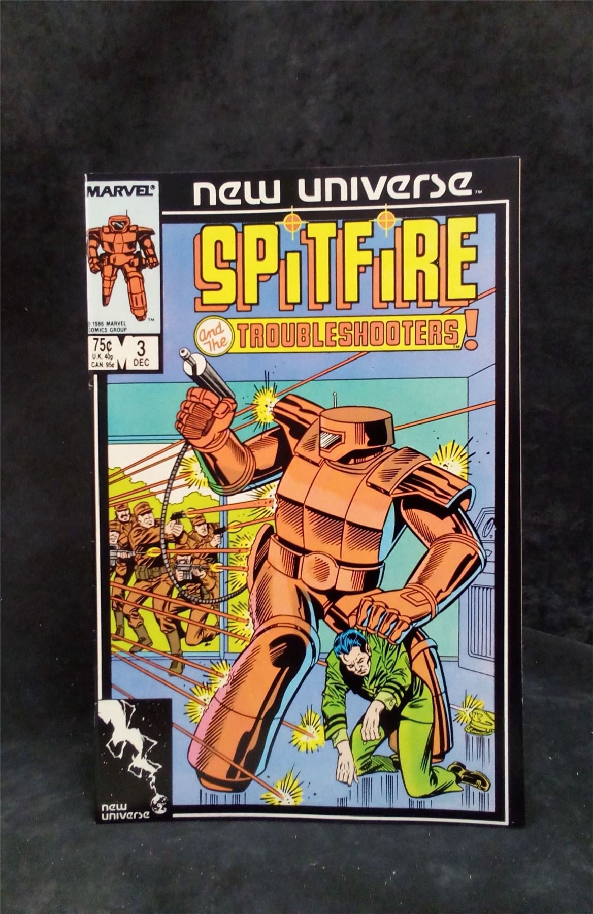 Spitfire and the Troubleshooters #3 1986 Marvel Comics Comic Book