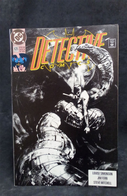 Detective Comics #635 Direct Edition 1991 DC Comics Comic Book