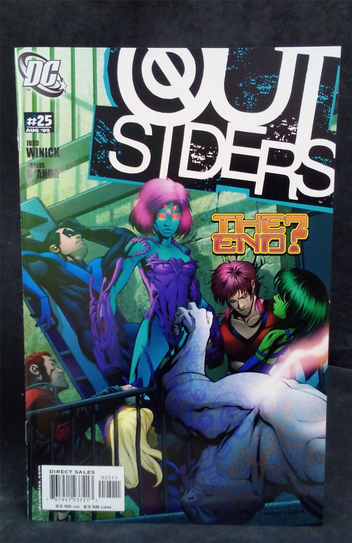 Outsiders #25 2005 DC Comics Comic Book