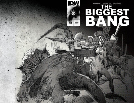 Biggest Bang #2 (Subscription Var) Idw Publishing Comic Book