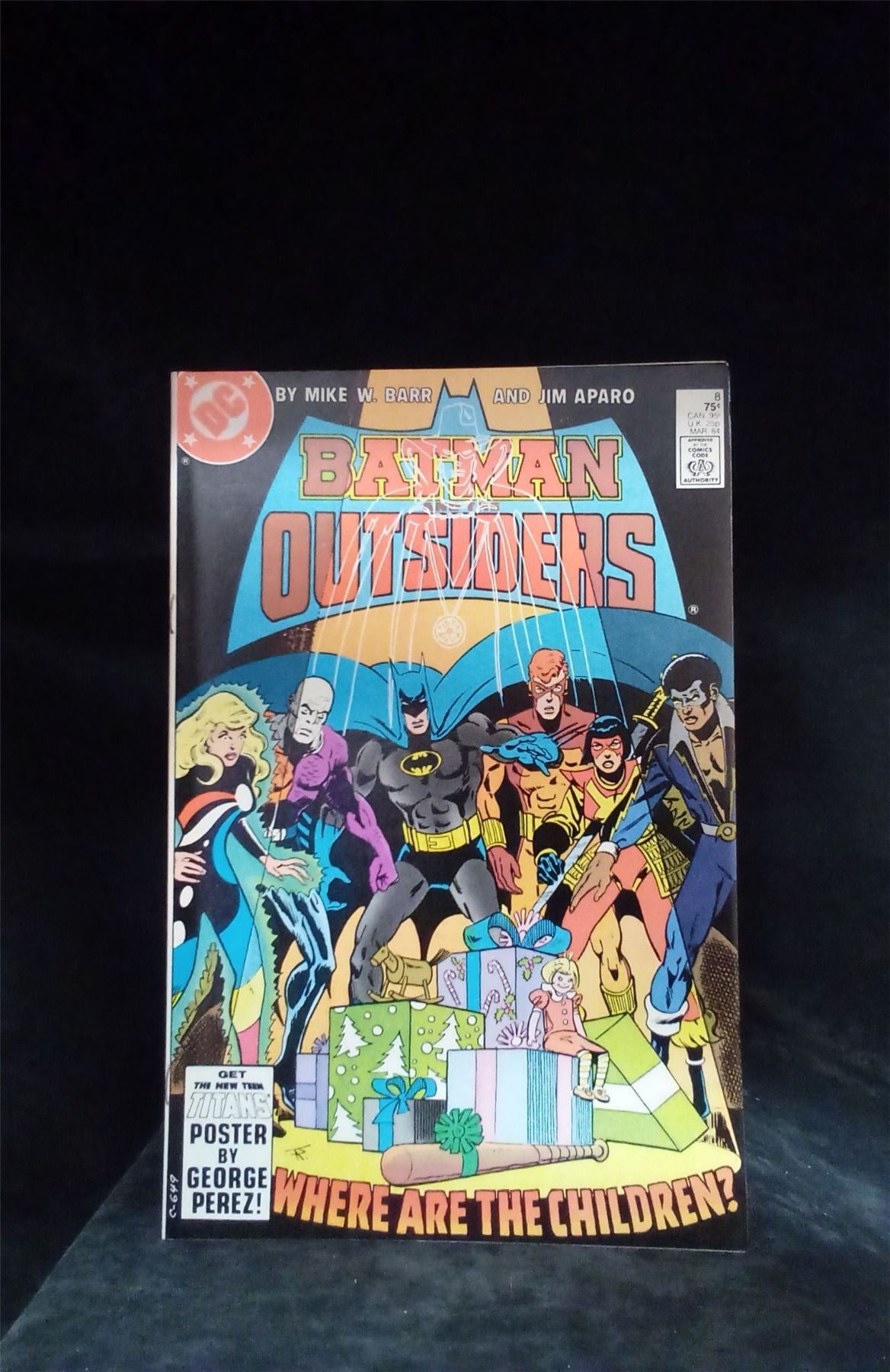 Batman and the Outsiders #8 1984 DC Comics Comic Book