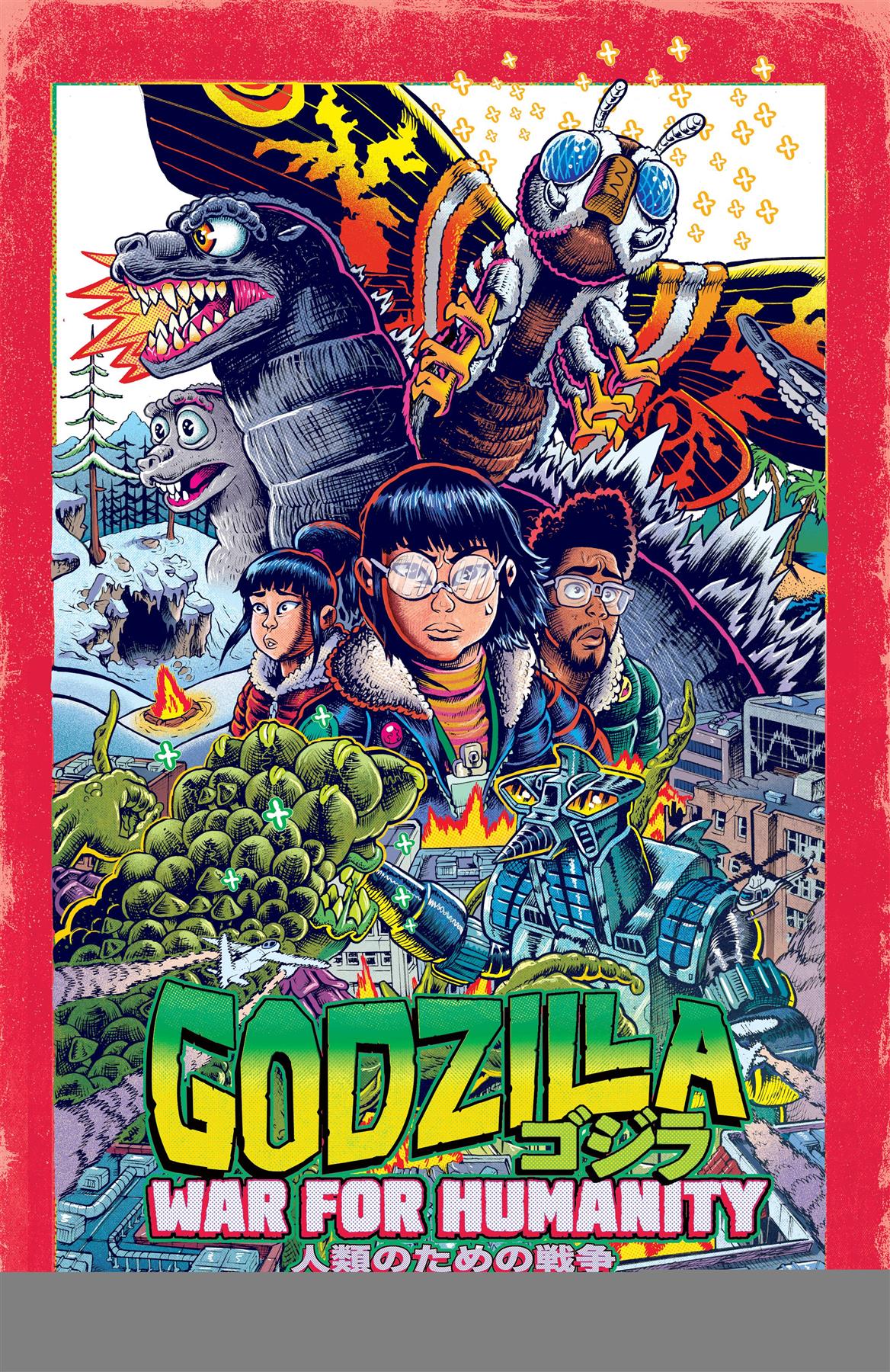 Godzilla War For Humanity #2 Cvr B Smith Idw-prh Comic Book