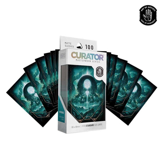 Curator: Masterwork Sleeves: Reverence (Sergio Chaves) 100 ct By Orange Nebula