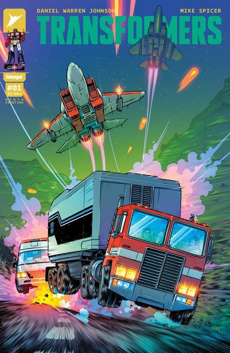 Transformers #1 Ninth Printing Image Comics Comic Book